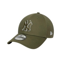 New Era Gorra New York Yankees 9FORTY Verde MLB Outline