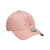 New Era Gorra MLB League Essential New York Yankees 9FORTY Rosa Pastel Mujer