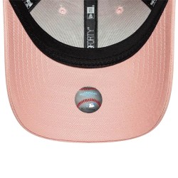 New Era Gorra MLB League Essential New York Yankees 9FORTY Rosa Pastel Mujer