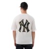 New Era Camiseta Oversized MLB Infill New York Yankees Blanco