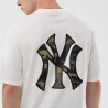 New Era Camiseta Oversized MLB Infill New York Yankees Blanco