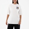 New Era Camiseta Oversized MLB Floral New York Yankees Blanco