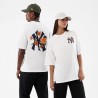 New Era Camiseta Oversized MLB Floral New York Yankees Blanco
