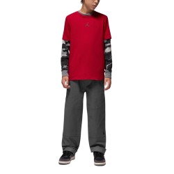Jordan Camiseta Jordan Sport Core Big Kids' Dri-FIT Core Rojo Gym Red Niño