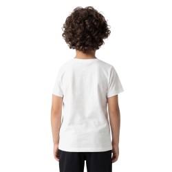 Jordan Camiseta Big Kids' Jumpman Grid Blur Blanco White Niño