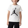 Jordan Camiseta Big Kids' Jumpman Grid Blur Blanco White Niño