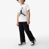 Jordan Camiseta Big Kids' Jumpman Grid Blur Blanco White Niño