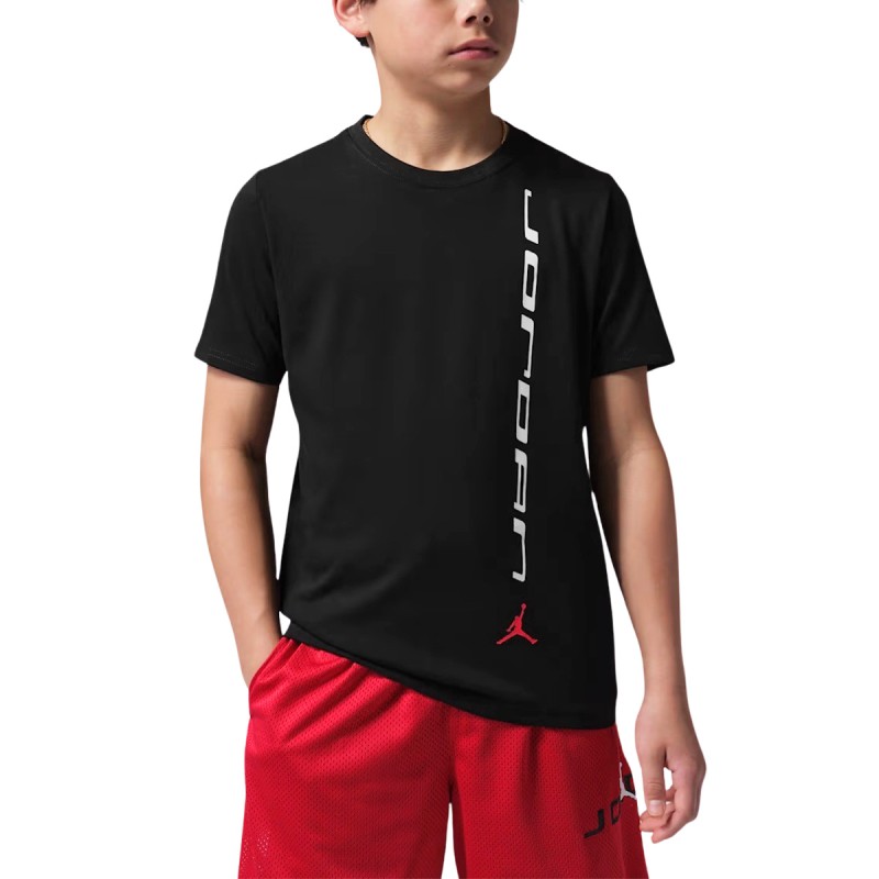 Jordan Camiseta Big Kids' Graphic T-Shirt Negro Black Niño