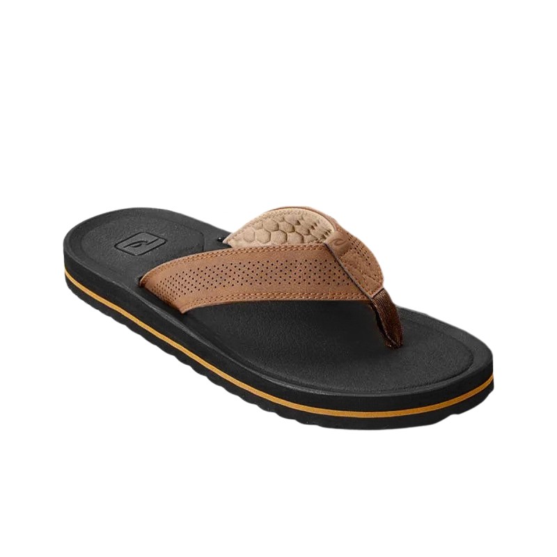 Rip Curl Chancla Chiba Negro Marrón Brown Black Hombre