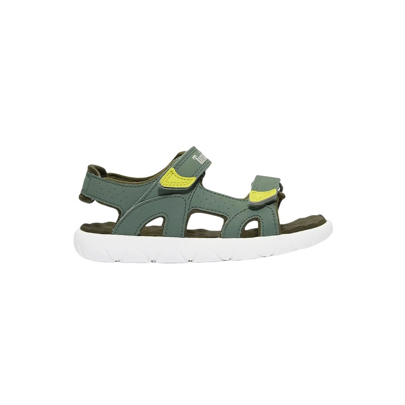 Timberland Sandalia Perkings Row Verde Light Green Niño