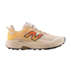 New Balance Zapatilla Trail Running Fuelcell Rebel Tr Beige White Peach Mujer