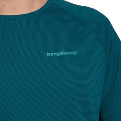 Trangoworld Camiseta Couvet Azul Blue Coral Hombre