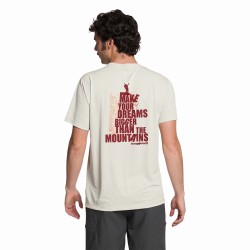 Trangoworld Camiseta Keilor Crema White Onyx Hombre