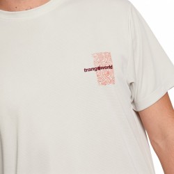Trangoworld Camiseta Keilor Crema White Onyx Hombre