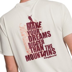 Trangoworld Camiseta Keilor Crema White Onyx Hombre