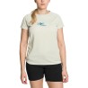 Trangoworld Camiseta Kempsey Crema White Onyx Mujer