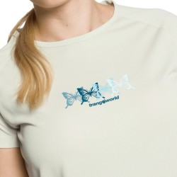 Trangoworld Camiseta Kempsey Crema White Onyx Mujer