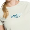 Trangoworld Camiseta Kempsey Crema White Onyx Mujer