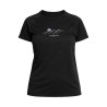 Trangoworld Camiseta Mudgee Negra Caviar Mujer