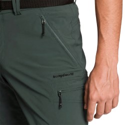 Trangoworld Pantalón Trekking Corto Brunner Verde Balsam Green Hombre