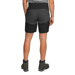 Trangoworld Pantalón Corto Stuor DF Negro/Gris Caviar/Ebony Hombre