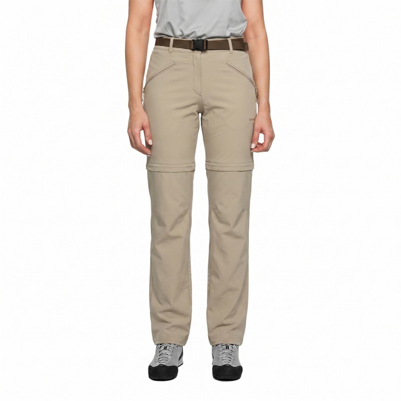 Trangoworld Pantalón Trekking Buhler SF Beige Plaza Taupe Mujer