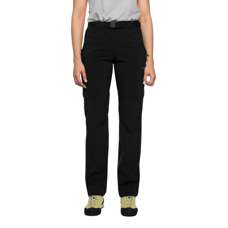 Trangoworld Pantalón Trekking Buhler SF Negro Caviar Mujer