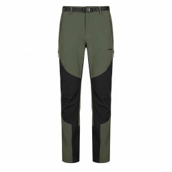 Trangoworld Pantalón Trekking Grisons Verde y Negro Deep Depths Caviar Hombre