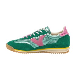 Victoria Zapatilla Saturno Verde Rosa Jade Mujer