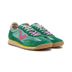 Victoria Zapatilla Saturno Verde Rosa Jade Mujer