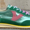 Victoria Zapatilla Saturno Verde Rosa Jade Mujer
