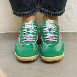 Victoria Zapatilla Saturno Verde Rosa Jade Mujer