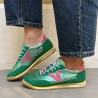 Victoria Zapatilla Saturno Verde Rosa Jade Mujer
