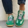 Victoria Zapatilla Saturno Verde Rosa Jade Mujer