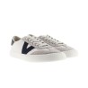 Victoria Zapatilla Barefoot Olmo Blanco Azul Marino Mujer