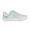 Victoria Zapatilla Barefoot Terratech Blanco Verde Aqua Mujer