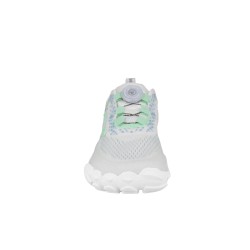 Victoria Zapatilla Barefoot Terratech Blanco Verde Aqua Mujer