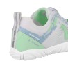 Victoria Zapatilla Barefoot Terratech Blanco Verde Aqua Mujer