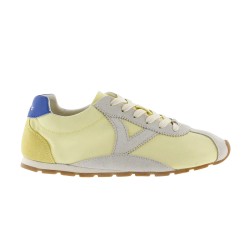 Victoria Zapatilla Aster Gris Amarillo Mujer