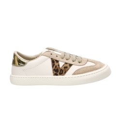 Victoria Zapatilla Olmo Blanco Beige Mujer