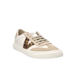 Victoria Zapatilla Olmo Blanco Beige Mujer