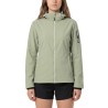 Campagnolo Softshell Ligero Jacket Zip Hood Verde Avocado Mujer