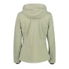 Campagnolo Softshell Ligero Jacket Zip Hood Verde Avocado Mujer