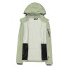 Campagnolo Softshell Ligero Jacket Zip Hood Verde Avocado Mujer