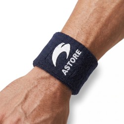 Astore Doble Muñequera Wristband Azul Marino