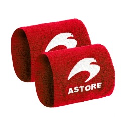 Astore Doble Muñequera Wristband Rojo