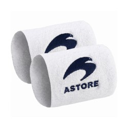 Astore Doble Muñequera Wristband Blanco