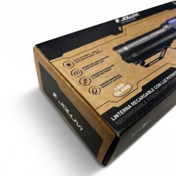 Joluvi Linterna Flashlight 2000 Usb-C Negro