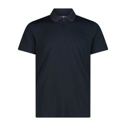 Campagnolo Polo Technical Breathable Outdoor Azul Oscuro Black Blue Hombre