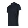 Campagnolo Polo Technical Breathable Outdoor Azul Oscuro Black Blue Hombre